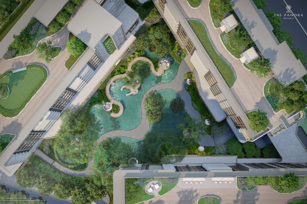 Luxury Condo Beachfront Panora Estuaria Ban Amphur