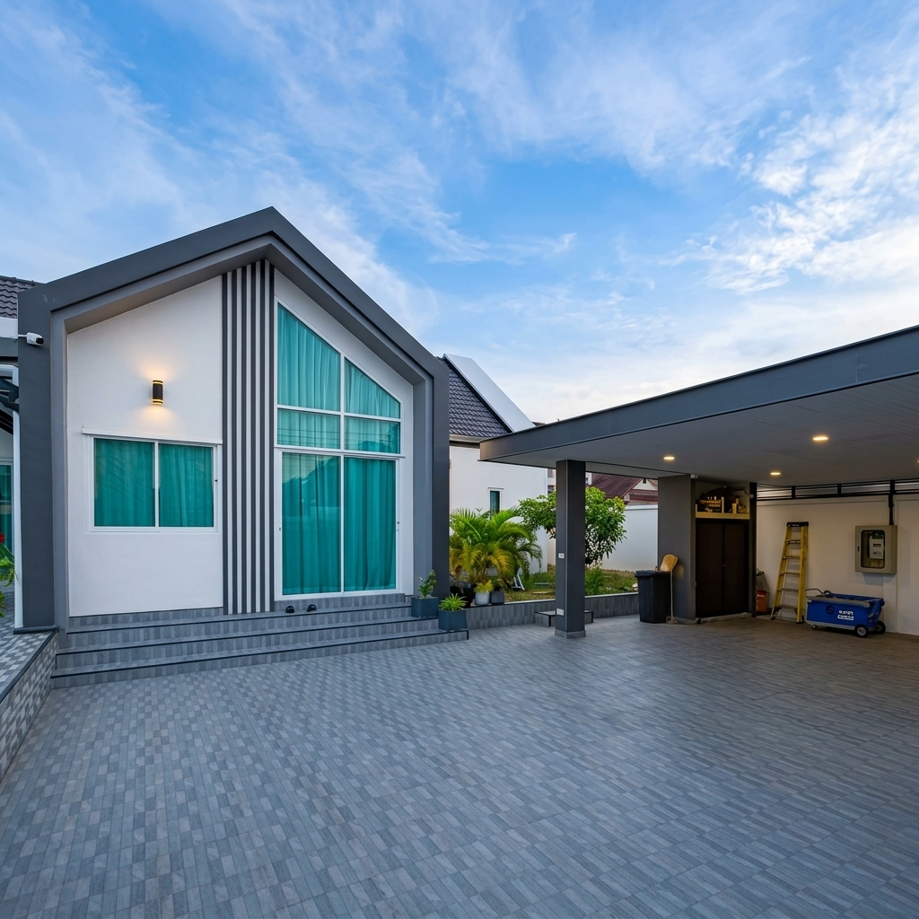 Modern Luxury Pool Villa near the International schools