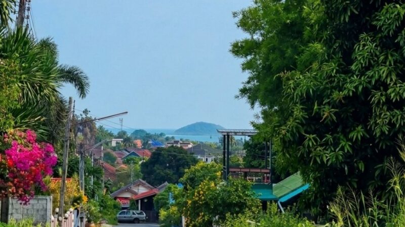 Sea & Mountain View Land for Sale Sattahip