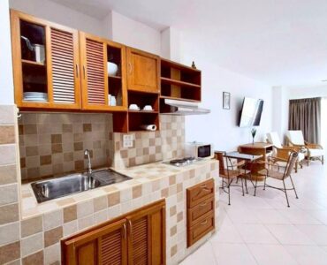 kitchen at view talay jomtien beach