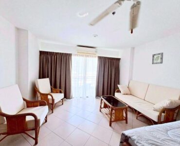 living room at view talay jomtien beach