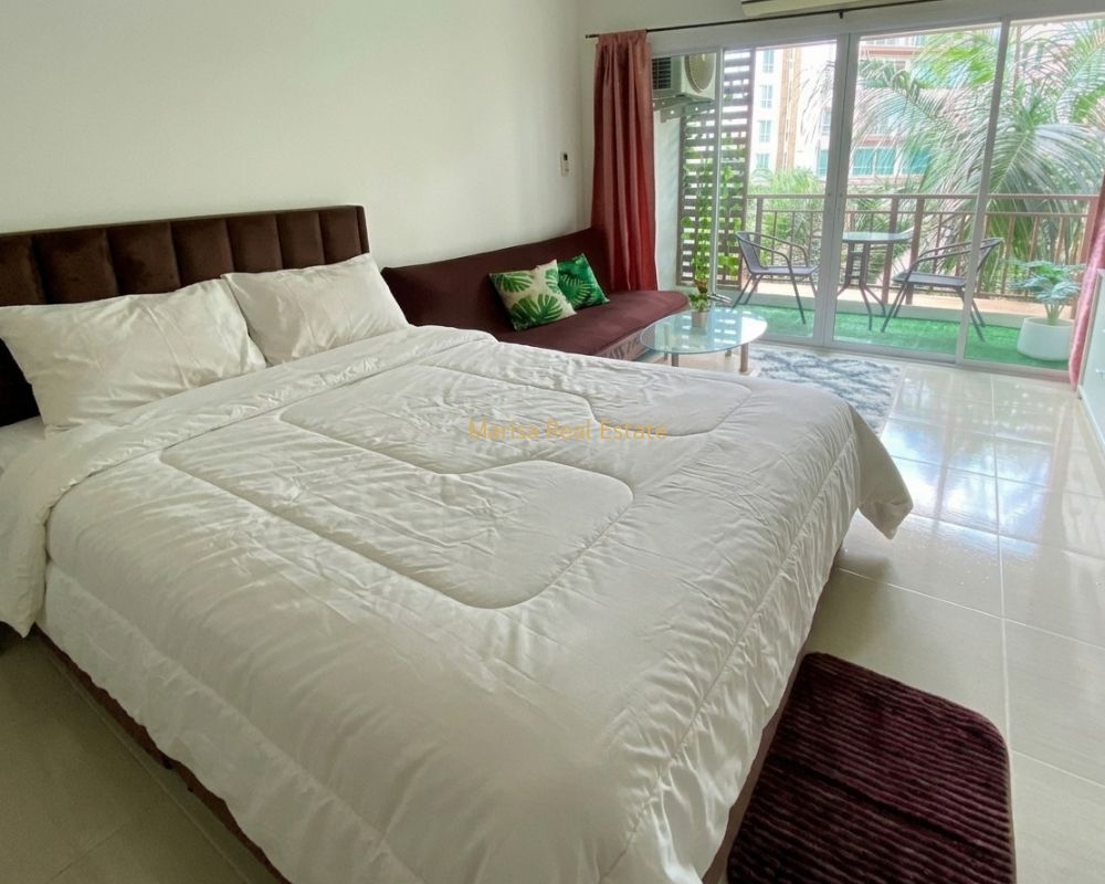 AD Lake & Resort studio for sale-bedroom