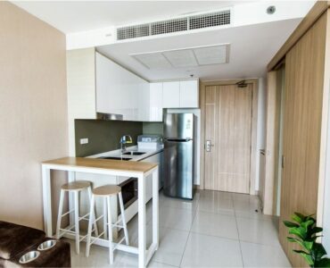 Riviera Jomtien sea view kitchen rental condo