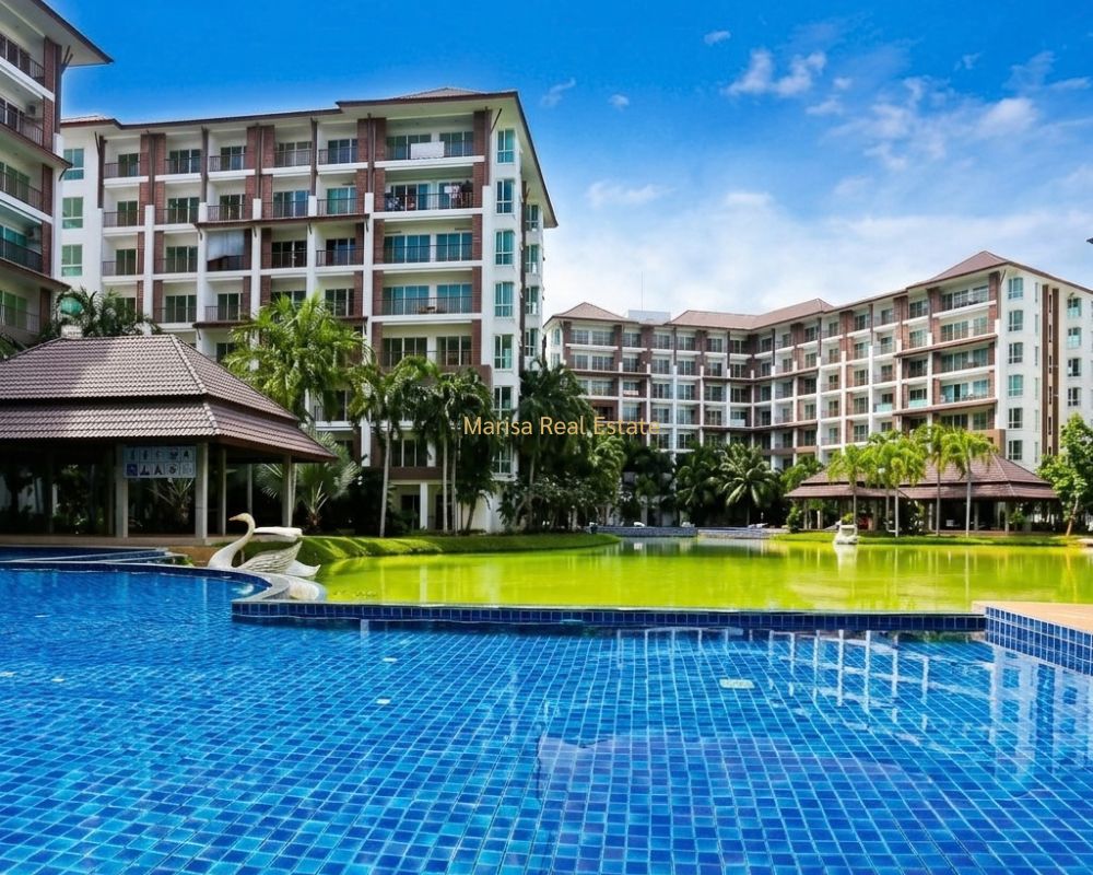 AD Lake & Resort studio for sale-swimming pool