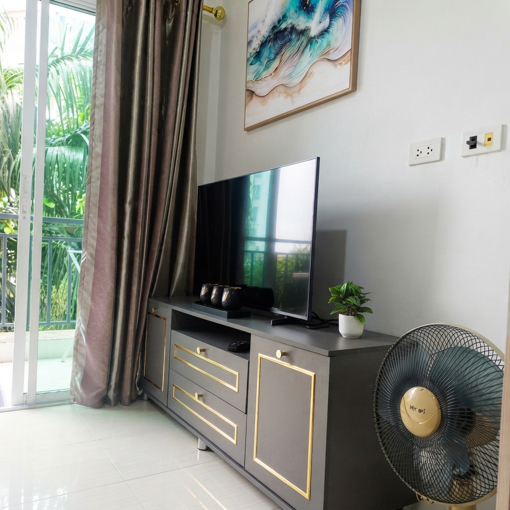 Bang Saray AD Condo Rent-Studio Garden (เช่าเอดีคอนโด)