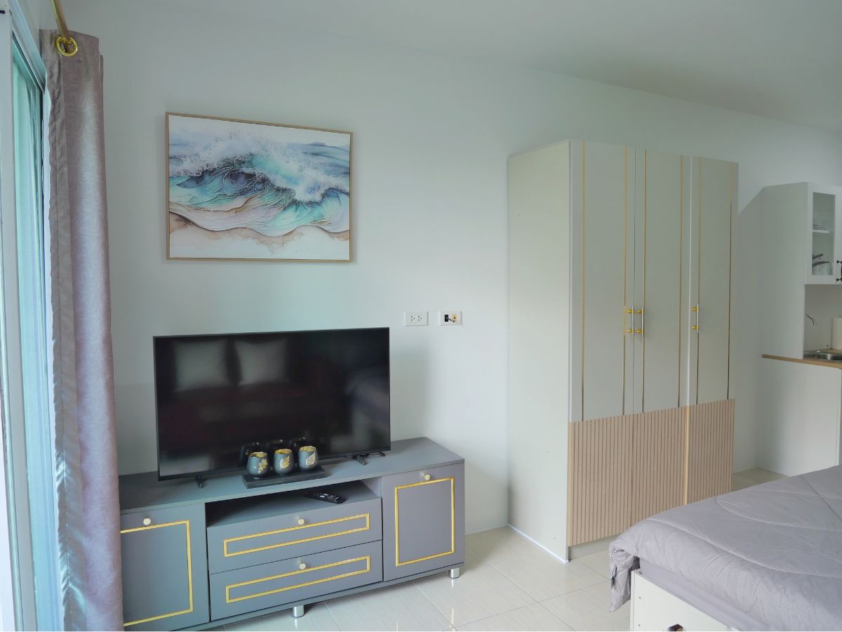 Bang Saray AD Condo Rent-Studio Garden (เช่าเอดีคอนโด)