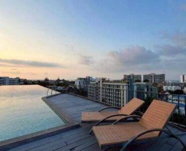 D-Eco Wellness Centre Pattaya for rent - Pool view