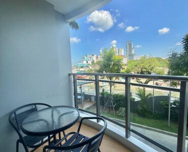 Whale Marina studio for sale - balcony view