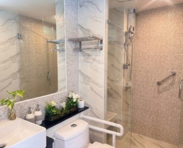 Condo D Wellness Pattaya Studio for rent - bathroom
