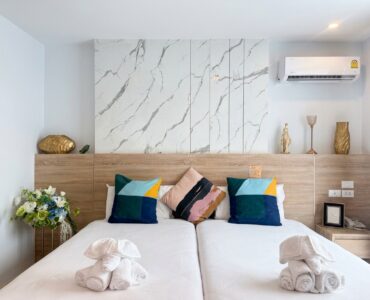 Wellness Condo D Eco Studio Pattaya rent - bedroom