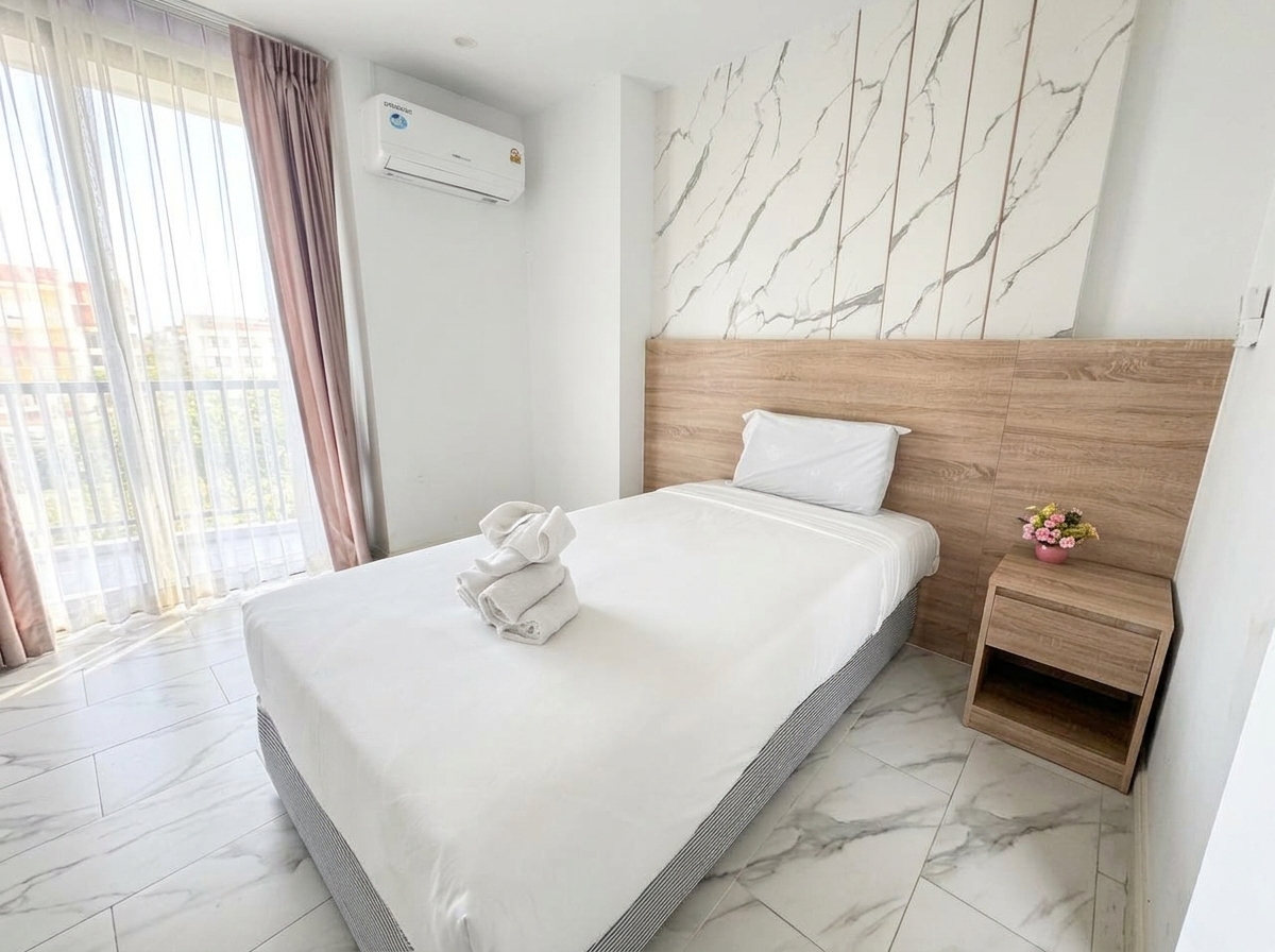 D-Eco Wellness Centre Condo 2 Beds-bedroom