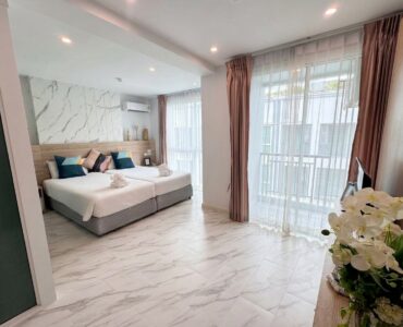 Condo D Wellness Pattaya Studio for rent - bedroom
