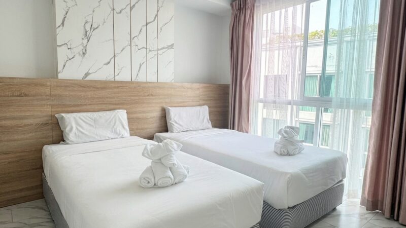 Wellness Condo D-Eco Centre 2 Beds - bedroom