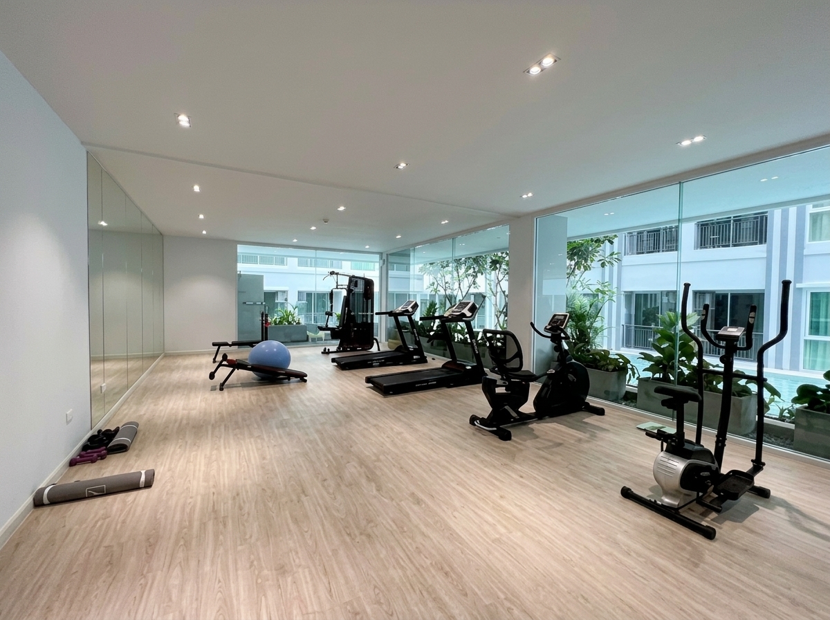 D-Eco Wellness Centre Pattaya for rent - gym