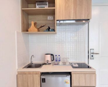 Condo D Wellness Pattaya Studio for rent - kitchen