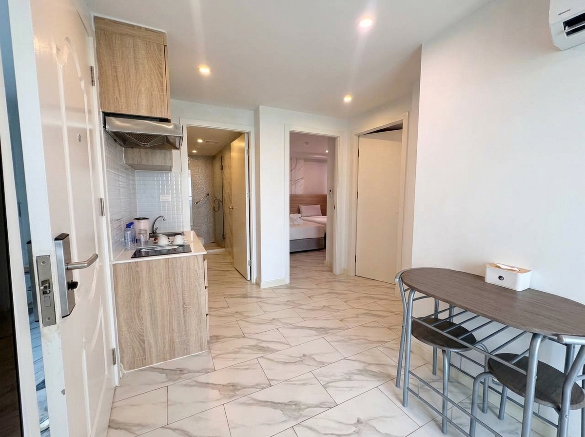 D-Eco Wellness Centre Condo 2 Beds-living room