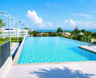 D-Eco Wellness Centre Pattaya for rent - Pool view