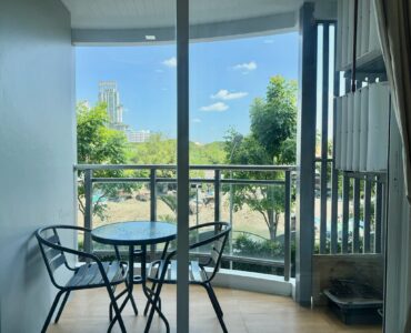 Whale Marina studio for sale - balcony view