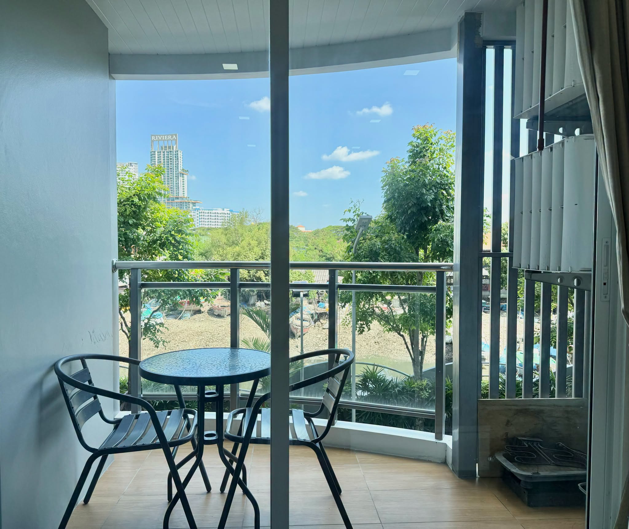 Whale Marina studio for sale - balcony view
